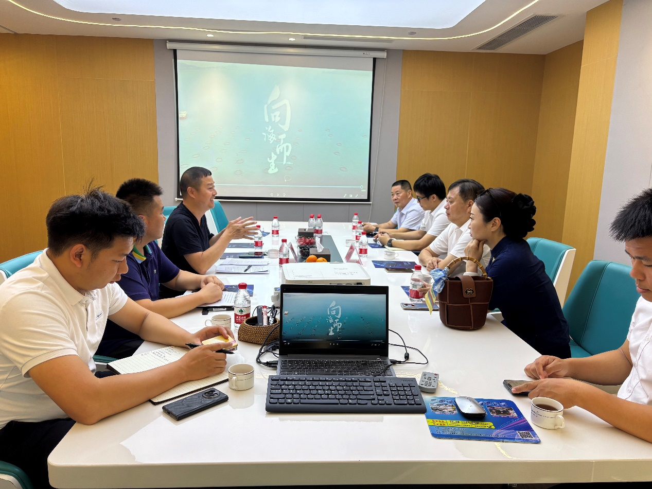 張長豐副市長到晨海水產(chǎn)調(diào)研，助企紓困共繪漁業(yè)科技新藍(lán)圖